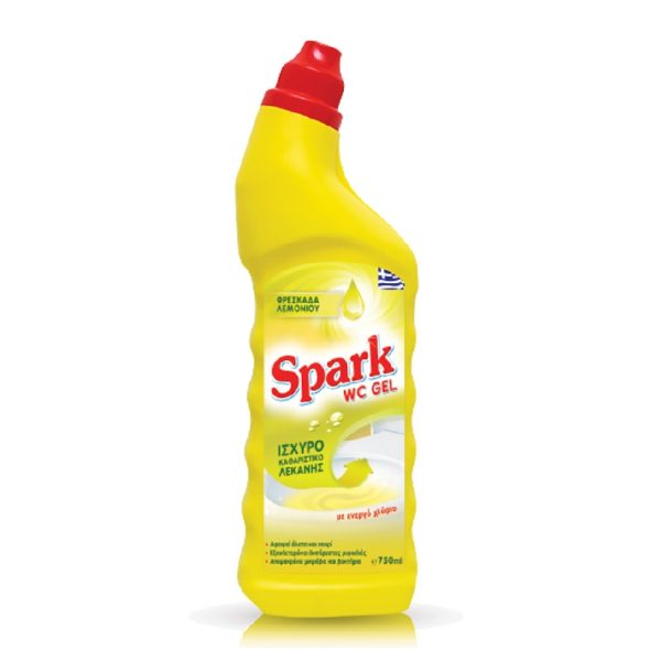 Spark WC Gel (Φρεσκάδα Λεμονιού) 750ml