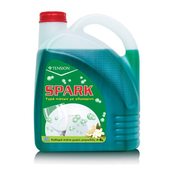 Spark Υγρό Πιάτων (Λεμόνι) 4lt