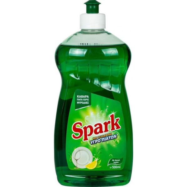 Spark Υγρό Πιάτων (Λεμόνι) 500ml
