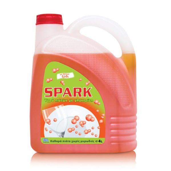 Spark Υγρό Πιάτων (Ξύδι) 4lt